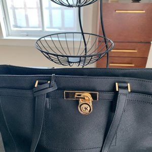 Medium MK MIchael Kors Tote with Gold Accents